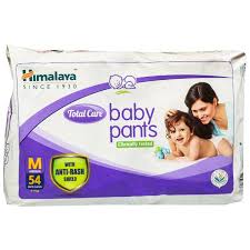Himalaya Total Care Baby Pants Diaper (L) - Pack of 54